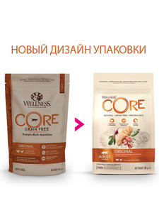 Корм из индейки с курицей для взрослых кошек 300 г